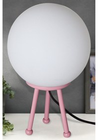 Resim Ürgüp Tripod Abajur Pembe Pembe 