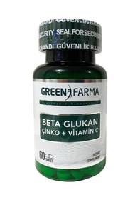 Resim Green Farma Beta Glukan -Vit C -Zn 60 Tablet 