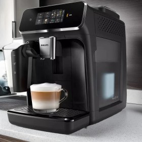Resim Philips Lattego Premium Tam Otomatik Espresso Makinesi, Tek Dokunuşla 4 Çeşit Içecek + Luciole Lambader 