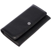 Resim Siyah Deri Kadın Cüzdan - S1CB00005584-B06 