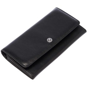 Resim Siyah Deri Kadın Cüzdan - S1CB00005584-B06 