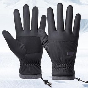 Resim Erkekler için Isıtmalı Eldiven | Rüzgar Geçirmez USB Isıtmalı Eldivenler Kışlık El Isıtıcılar,Ergonomik Dokunmatik Ekranlı Eldivenler Bisiklet Spor Yürüyüş Kayak 