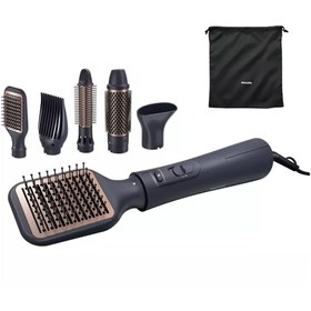 Resim Philips Saç Şekillendirme Ve Kurutma Seti Bha530/00,argan Yağı Seramik Kaplama, 5 Aparat,3 Isı Ve Hız Ayarı 