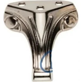 Resim Skygo Moda Ahşap Sandık Ayağı, Kutu Ayak 4,5 cm - Nikel, 50 Adet 