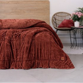 Resim Cotton Box Wave Tek Kişilik Yorgan Tarçın 155x215 Cm 