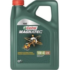 Resim Castrol Magnatec 10W-40 Motor Yağı 4 Lt - ACEA A3/B4 API SL/CF, Akıllı Molekül Teknolojisi ile Gelişmiş Motor Koruması 