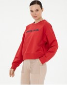 Resim Pierre Cardin Kadın Kırmızı Sweatshirt 50308055-vr030 Kırmızı 