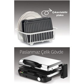 Resim Kivi KSM-2453 Izgara ve Tost Makinesi 