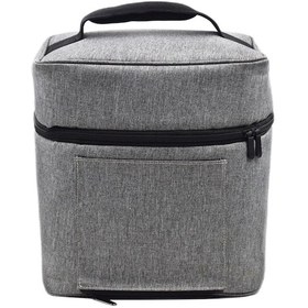 Resim Suntek Kamp Yürüyüş Için Taşınabilir Su Şişesi Saklama Gri 