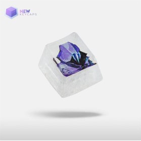 Resim New Keycaps Valorant Omen Esc Mekanik Klavye Tuşu Artisan Keycaps 