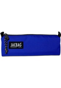 Resim Jacbag Saks Mavi Erkek Çocuk Tek Bölmeli Üçgen Okul ve Ofis Kalem Kutusu Çok Renkli 