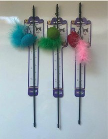 Resim Maxi Life RT1504 46 CM Zilli Fare Kedi Oltası Çok Renkli 