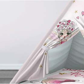 Resim instababyrooms Çocuk Oyun Çadırı Peri, Unicorn, Sihir Dijital Baskılı 