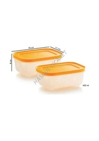 Resim Tupperware Alaska Kap 450 Ml 2'Li Buzluk Saklama Kabı Çok Renkli 