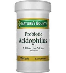 Resim Nature's Bounty Probiotic Acidophilus With Pectin 100 Kapsül 