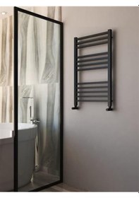 Resim Mercan 500/1200 Siyah K&K Dekoratif Çelik Havlupan 