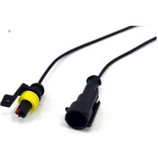 Resim 1 Takım 1 Pin Kablolu Süper Seal Elektrik Soketi Su Geçirmez Konnektör 