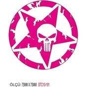 Resim Motorsiklet Otomobil Sticker 2 Adet 187 
