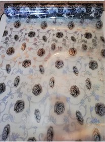 Resim Şeffaf Masa Örtüsü 1,7 Mm Kalın Desenli Pvc Kaymaz Masa Örtüsü (543902993) 