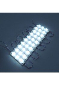 Resim Ahmet Otomotiv Parmak Lamba Seti 3 Ledli Soft Beyaz Renk 24v 