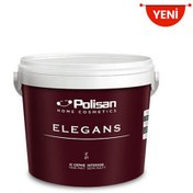Resim Polisan Beyaz 2,5 Litre Elegans Yarı Mat İç Cephe Boyası (25C00101000) 
