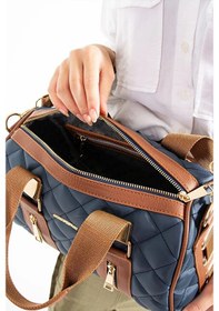 Resim Just Polo Kadın Günlük Kullanıma Uygun Ayarlanabilir Askılı Büyük Boy Lüks El & Omuz Çantası Shoulder Bag Lacivert 