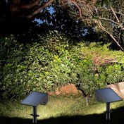 Resim 4'lü Paket Açık Hava Güneş Enerjili Bahçe Ikileri, Villa ve Peyzaj Lambaları, 66 LED Avize Spotları Uzağa Kumandasız - Modern Ticari Dekorasyon İncelemesi, Şık Ba 