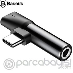 Resim Baseus L41 Usb Type C 3.5mm Kulaklık Ve Şarj Dönüştürücü Başlık 