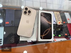 Resim Apple iPhone 16 Pro Max İkinci El YD | 256 GB | Çöl Titanyum İkinci El US İLETİŞİMDEN İPHONE 16 PRO MAX ÇÖL 2 AYLIK HATASIZ PİL%100