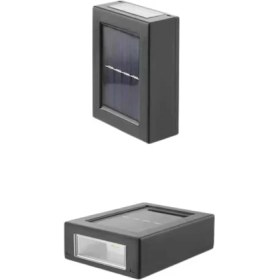 Resim Twin Store Yeni Model Solar Çift Taraflı Duvar Lambası Dekoratif Duvar Lambası 