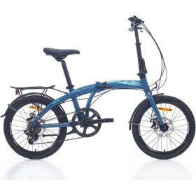 Resim Bianchi F013 Disk Fren Katlanır Bisiklet 2023 Model 