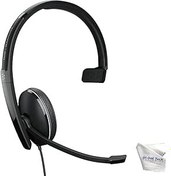 Resim GTW EPOS/Sennheiser 135T Mono Kulaklık, Ekipler Sertifikalı, UC, Masaüstü, PC/Mac, USB üzerinden yumuşak telefonlar - Zoom ile çalışır, RingCentral, 8x8, Vonage, Bonus Mikrofiber Dahildir 