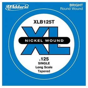 Resim D'Addario XLB125T Tek Bas Gitar Teli (125T) 