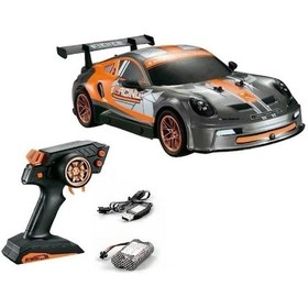 Resim 1:10 Kumandalı Işıklı Hızlı Yarış Arabası 25 Km/h 