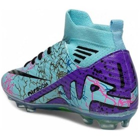 Resim Laliga 565 Mavi Erkek Çocuk Çoraplı Krampon Ayakkabı Mavi 