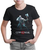 Resim God Of War - The Force Siyah Çocuk Tshirt 