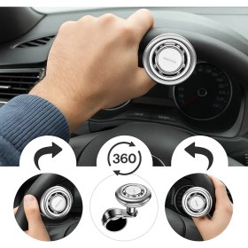 Resim Polham 360 Derece Dönebilen Direksiyon Çevirme Topuzu – Tüm Araçlarla Uyumlu, Kamyon, Tır, Traktör, Direksiyon Çevirme Topuzu 