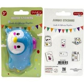 Resim Tanex Jumbo Stickers Sukuşi Penguen 