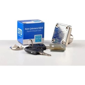 Resim Std Çekmece Kilidi Kare Mobilya Dolap Kapağı Posta Kutusu Uyumlu 