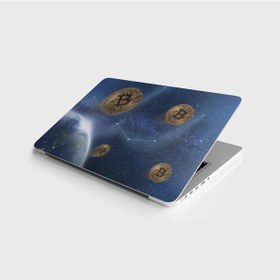Resim Laptop Sticker Notebook Pc Kaplama Etiketi Kripto Dünya 