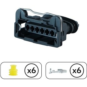 Resim Universal Erkek Soket 6 Pin Kablosuz 