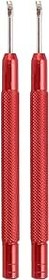 Resim Metal İzle El Sökücü 2 ADET Izle Eller Sökücü Alüminyum Alaşım Kol Saati Pin Ayar Aracı Çizik Değil Kol Tipi Çektirme 