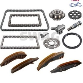 Resim Eksantrık Zıncır Setı Alt Ust Bmw B37 B57 F20 F40 F45 F46 G20 G11 G12 G14 G15 F48 F39 G01 G02 G05 11318570649-13528588693-11318475185 