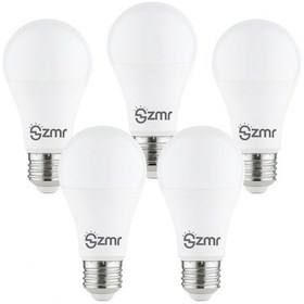 Resim Zmr 103/b.65 5'li Paket Led Ampul 10w 3000k Günışığı E27 Duylu Enerji Tasarruflu Uzun Ömürlü 
