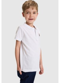 Resim U.s. Polo Assn. Erkek Çocuk Beyaz Tişört Basic 50325608-vr013 