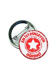 Resim En Iyi Dinleyen Öğrenci Rozeti 20 Adet N11.245 Çok Renkli 