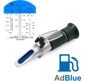 Resim Atc Refraktometre Atc Adblue - Antifriz Akü Refraktometresi - Adblue/cam Suyu - Üre - Glikol Ölçümü - 30..35 Brix 