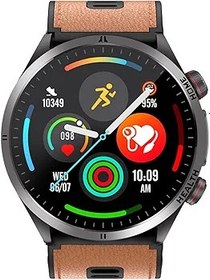 Resim Spovan Electro Pro 2 Hava Basınçlı Tansiyon NFC Sesli Görüşme EKG Türkçe Akıllı Saat 