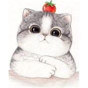 Resim Kısa Boyutlu 25x20cm Yarı Delikli Dıy El Sanatı Pano, Kristal Ve Özel Şekil Reçine Elmasları, Çerçeve Hariç Malzeme Seti 