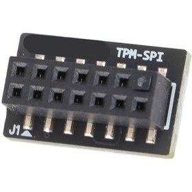 Resim Moveevo Asrock 14 Pin Spı Tpm2.0 Güvenlik Modülü - Bilgisayar Şifreleme Ve Anahtar Yönetimi Z590, B550, X570 Vb. Anakartlar İçin 